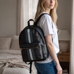 coac backpack with dust bag premium quality 6719