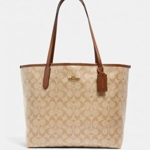 coac city hutton tote bag withbox 1096