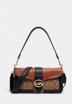 coac georgie shoulder bag with orignal box 415 coac georgie shoulder bag with orignal box 415