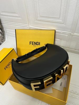fend fendgraphi moon handbag with box 6680 fend fendgraphi moon handbag with box 6680