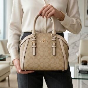 coac alma handbag with box 6691