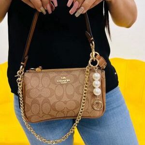coac nolita classy flowe patch sling bag with box 5806
