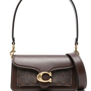 coac tabby sig cc 26 leather shoulder bag with box 6372