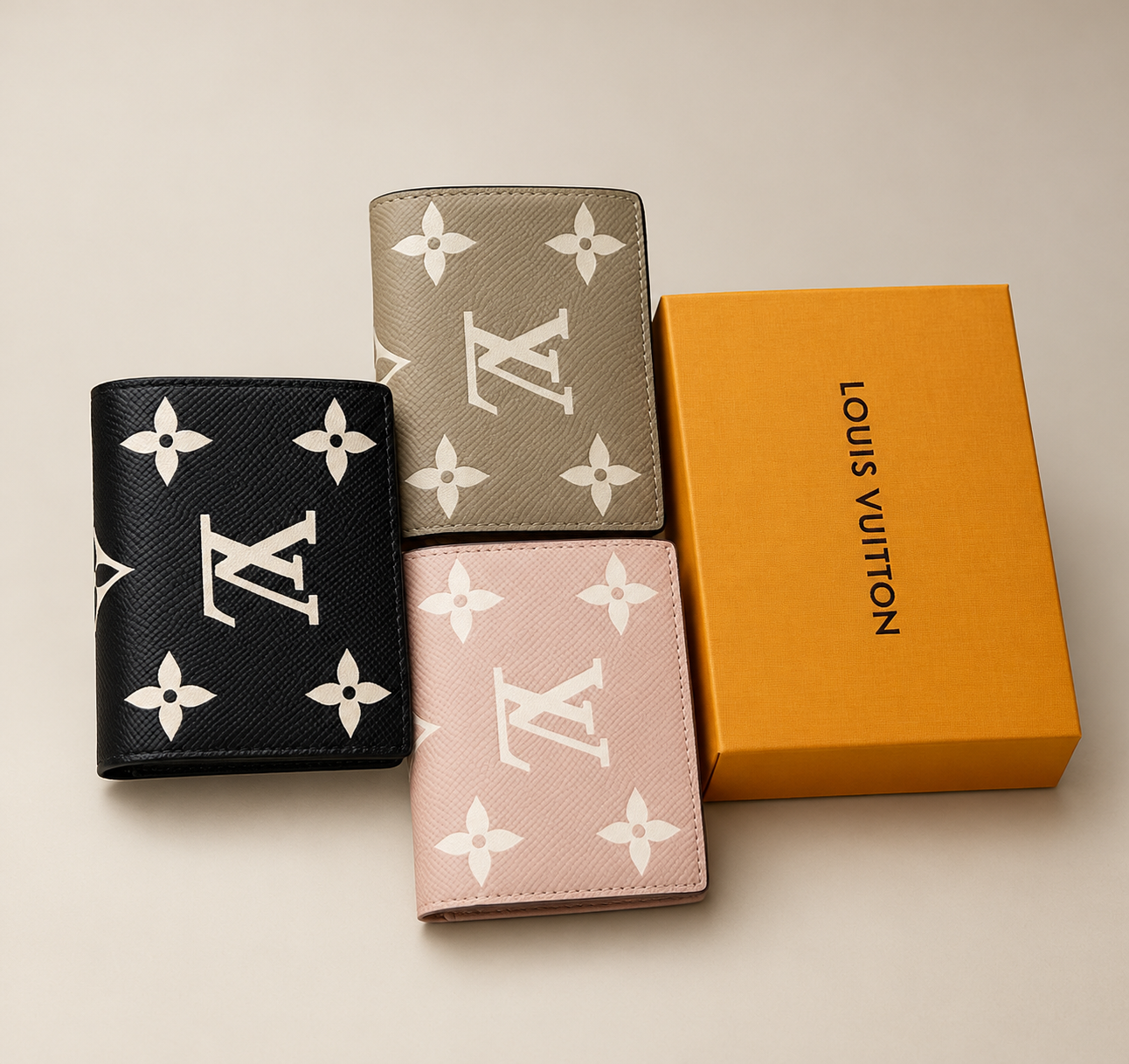 louiis vuitton portefeuille clea bifold pink wallet monogram empreinte tourterelle with og box dust cover & carry bag m80152 pink silk screen louiis vuitton portefeuille clea bifold pink wallet monogram empreinte tourterelle with og box dust cover & carry bag m80152 pink silk screen